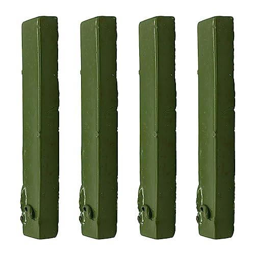 showingo Green DOP Wax Sticks Replacement for Lapidary Cabochon Forming, Cabbing, Buffing, Cutting and Polishing 4 Pack