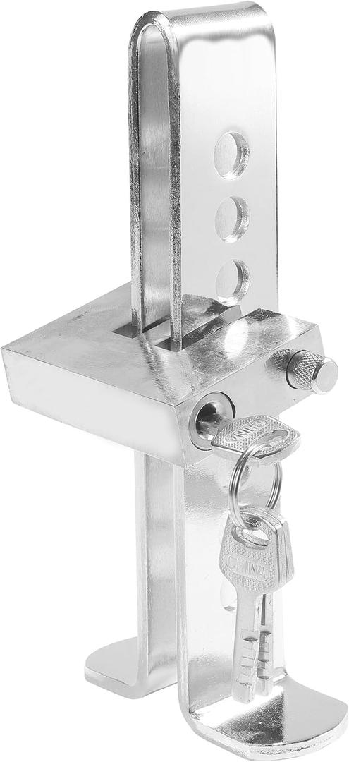 SCUARI Automobile Brake Clutch Car Lock,Anti Theft Car Device,Car Accessories Car Anti Theft Device,Stainless Steel Automobile Brake Throttle Pedal Lock with 3 Keys,Suitable for Cars,Trucks,Vans