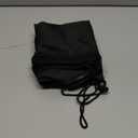 X AUTOHAUX Bimini Top Storage Boot Cover with Light Hole Boat Bimini Storage Bag 600D Polyester Canvas Sun Resist Black 79"-84" Width Universal for 3 Bow 4 Bow