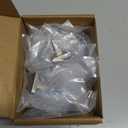 10 Pack 1-1/8 Inch, Square Brushed Nickel Cabinet Knobs Satin Nickel Drawer Knobs Silver Cabinet Pulls, ZK2401 Solid Kitchen Hardware for Cabinets Drawers Bedroom Dresser Bathroom Cupboard