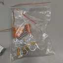 O'NEELDY Modern Light Fixtures Ceiling Flush Mount Modern Led Ceiling Lights 5-Light Dimmable Led Chandelier White Lamp with Remote for Bedroom Living Room Kitchen Dining Room, 100W