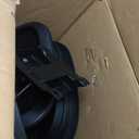 OfficeFactor Drafting Chair Tall Office Chair with Arms Executive Ergonomic Standing Desk Chair with Anti Scratch Wheels and Footrest