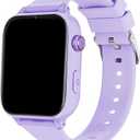 Xipax 4G Kids Smart Watch for Boys Girls with GPS Tracker, Kid Smartwatch Phone Call SOS Video Call for Kids Birthday Gift Ages 4-12, Purple