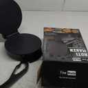 Compact 10'' Roti Maker Machine, Electric Tortilla Press with Detachable Handle, Prensa Para Tortillas,Chapati Maker Machine, Burrito Maker, Tortillera, Black