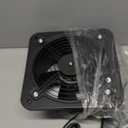 HG Power 10 Inch Exhaust Fan with Speed Controller, 988 CFM Kitchen Exhaust Fan with Damper, Metal Extractor Fan for Window, Attic, Ceiling, Basement Ventilation