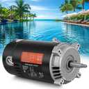 UST1072 Pool Pump Motor - Swimming Pool Pump Motor, 3450 RPM, 3/4HP, 230V | 56J Frame, 303 Stainless Steel Shaft, Replacement Motor for Outdoor/Indoor Swimming Pool