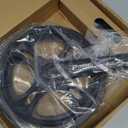 PROWHEEL 44T 48T Bike Crankset,152MM/160MM/165MM/170MM/175MM Bike Crankset,Double ChainWheel and Replacement Chain Guard,Compatible with City Bike,MTB,EBIKE,Cargo,Road Bike,Folding Bike