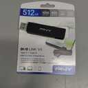 PNY 512GB Duo Link V3 USB 3.2 Gen 2 Type-C & Type-A OTG Flash Drive Extreme Speeds Read/Write 1000/800MB/s External Mobile Storage Compatible with Smartphone/Tablet/Laptops/Desktops