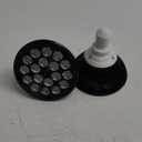 KINGBO Black Light Bulbs, 2 Pack 36W LED Blacklight Bulbs E26 PAR38 Glow in The Dark, UV Black Bulb 395nm LEDs for Blacklight Party, Art, Holiday Decorations, Acrylic Pouring Light