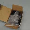 Partsam 5X Smoke Cab Marker Top Roof Light + 5X Amber T10 LED Lights Assembly Compatible with E150 E250 E350 E450 F150 F250 F350 F450 F550 Super Duty with Stock Cab Light 1999-2016