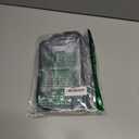 AURUZA Clear Makeup Bag,Portable Travel Toiletry Bags with Zipper, TSA Approved Clear Organizer Bags, PVC Cosmetic Pouch for Airport Airline Compliant (4 Packs Black)