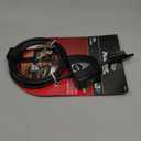 Master Lock Black Python Steel Cable Lock with Keys, Heavy Duty Anti-Theft Trail Camera and Kayak Locking Cable, 2 Pack, 8417T