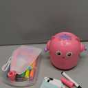 Interactive Educational Drawing Robot for Kids Montessori Painting Learning Toys for 3 4 5 6 7 8 Year Old Boys Girls Birthday PartyPink