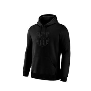 Icon Sports Soccer Blackout Hoodie – Officially Licensed Unisex Adult Long Sleeve Hooded Sweatshirt, S