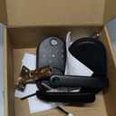 Smart Door Handle Lock with Keypad: Yamiry Fingerprint Smart Knob - Keyless Entry Digital Lock for Front Door - Deadbolt with APP - Generate Passcode Remotely - DIY Installation