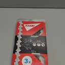 KAKEI 20 Inch Chainsaw Chain 3/8" Pitch .050" Gauge 72 Drive Links- 33RS 72 Fits MS311 MS391, Husqvarna 455 (Rancher), 460 (Rancher), Poulan Pro and More- E72 (3 Chains) - Full Chisel