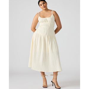 TOBY DRESS IVORY XL