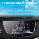 Karltys 2 Pack Screen Protector for 2017-2025 2026 Cadillac XT5 and 2020-2025 XT6 8-Inch Touchscreen, 2025 Cadillac XT5 Accessories Navigation Protective Cover Tempered Glass Anti Glare