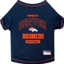 Pets First Denver Broncos T-Shirt, Large, Dallas Cowboys