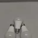 100W Equivalent A19 5000K Daylight LED Light Bulbs, 1500 Lumens, E26 Base, Non-Dimmable, 13W Bright White for Bedroom Home Office, 3 Pack