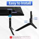 TV Legs Replacement for Samsung - TV Stand Legs,for Samsung tv feet for 65'' TV UN65CU7000 UN65TU8000 UN65TU8200 and Other Models