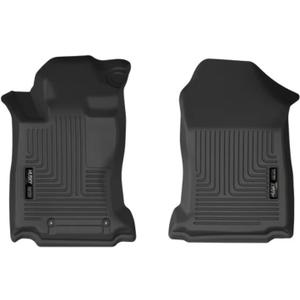 Husky Liners X-act Contour Floor Mats | Fits 2020-2025 Subaru Outback & Legacy | Front Row, 2-pc Black - 54901