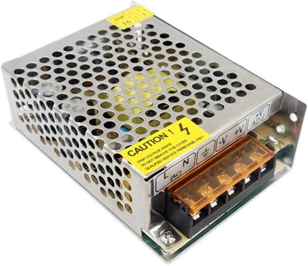 AC 110V/220V to DC 12V 5A Universal Regulated Switching Power Supply Transformer Adapter LED Driver for CCTV Camera System, Radio,LED Strip,Pixel Lights,Raspberry PI Models,