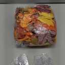 DearHouse 2 Pack Fall Garland Maple Leaf, 5.9Ft/Piece Hanging Vine Garland Artificial Autumn Foliage Garland Thanksgiving Decor for Home Wedding Fireplace Party Christmas (Orange)