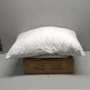 Three Geese Adjustable Layer Goose Feather Pillow,Assembled Bed Pillow,100% Soft Cotton Cover,Good for Side and Back Stomach Sleeper, Standard/Queen Size,Packaging Include 1 Pillow.