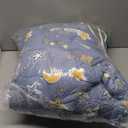 Odorless Premium Foam Baby Play Mat, Soft Microfiber Fabric Crawling Mat for Floor- Comfortable and Hypoallergenic, Non-Slip Cushioned Floor Playpen mat for Infants,Babies,Toddlers (59" X 59", D-blue Sky)