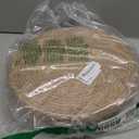 13 in Round Woven Placemats Plate Chargers Set of 10, Boho Farmhouse Rustic Woven Place Mats for Dining Table Decor, Rattan Wicker Table Mats Jute Braided Chargers for Dinner Plates (Natural Color)