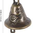 DOITOOL Bell Wind Chime Accessories 20Pcs Small Alloy Bells for DIY Crafts Vintage Bronze Jingle Bells for Home Decor Pet Collar and Holiday Decorations