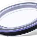 Milk Frother Lid for Nespresso Aeroccino 3 3R, Clear Milk Frother Lid Cover Seal Milk Frother Replacement Parts 93271 Fits for Nespresso 3593 3594