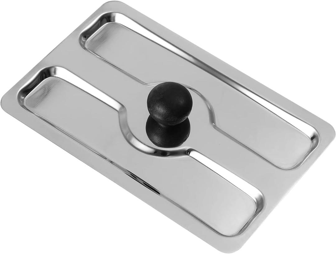 Stainless Steel Toaster Lid Replacement - Dust Cover for Bread Maker