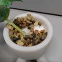 Der Rose 2 Pack Fake Plants for Office Desk Accessories Artificial Succulents Plants for Room Bathroom Home Decor for Women