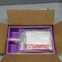 2 Pcs Flexible Rectangular Soap Silicone Loaf Mold Wood Box for 42oz Soap Making Supplies with 2 Stainless Steel Wavy & Straight Soap Mold Loaf Cutter Cutting Tool (Purple)