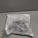 Mudder 24 Pieces Suction Cup Wall Hook Hanger, 1.77 Inch / 45 mm Clear PVC Suction Cups with Metal Hooks, Reusable Removable for Tile Glass Window Shower Kitchen Bathroom Home