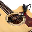 12 Sound Hole Acoustic Guitar Pickup - Magnetic Transducer with Volume & Tone Control Tuner Kit, Easy Installation