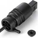 waltyotur Windshield Washer Pump W/Grommet Replacement for Ram 1500 2500 3500 2009-2017 68071576AA