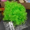 Green Wig Women Party Performance Wig Curly Hair Accessory for Celebration