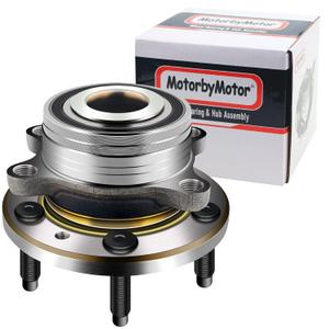 512460 Front/Rear Wheel Bearing and Hub Assembly fits for Ford Explorer 2011-2018, Ford Police Interceptor Utility 2013-2018 Wheel Hub and Bearing Assembly 5 Lugs Non ABS