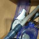 Pool Vacuum for Above Ground Pool, JESIMAIK 18.5 GPM Powerful Suction Handheld Pool Vacuum, 60min Runtime,Telescopic Pole Cordless Pool Vacuum for Above/Inground Pool, Spas, Hot Tubs Cleaning