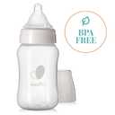 Evenflo Feeding Premium Proflo Venting Balance Plus Wide Neck Baby, Newborn and Infant Bottles - Helps Reduce Colic - 9 Ounce (Pack of 6)
