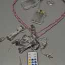 Valentine Window Lighted Red Heart with Arrow, 16 Inch 50 LEDs Iron Frame Hanging Light, Love Window Silhouette Party Decoration Indoor for Mother's Day Wedding, Proposal, Birthday