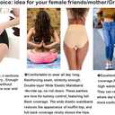 ANNYISON Womens Underwear, Soft Cotton High Waist Breathable Solid Color Briefs Panties for Women (XL)