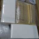 I00000 700Pcs Gold Dinnerware Set for 100 Guests,Plastic Plates for Party,Include:100 Dinner Plates,100 Dessert Plates,100 Paper Napkins,100 Cups,100 Gold Plastic Silverware Set for Wedding and Party
