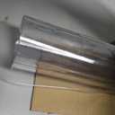 Clear Table Cover Protector 26 x 50 Inch, 1.5mm Vinyl Desk Cover