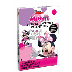 Exchange Cards Sticker Activity Minnie 2 Pack