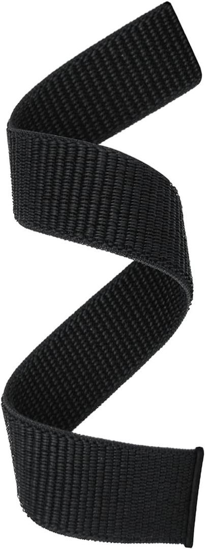 Abanen Hook and Loop Quick Dry 20mm Watch Band for Garmin Fenix 8 43mm / epix Pro 42mm / Fenix 7S/6S/5S, Woven Nylon Ultralight Sport Wristband Strap for Instinct 2S / Instinct E 40mm