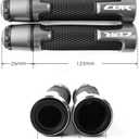 Universal 7/8'' 22mm Motorcycle Powersports Handlebar Grips with Bar End for Honda CBR600RR F2 F3 F4 F4i CBR650R 400 600 1000RR 250R 900RR 125R 150R 250R